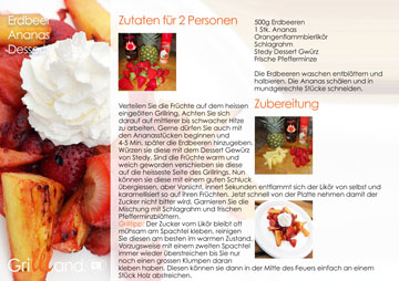 Erdbeer Ananas Dessert - Rezept Download