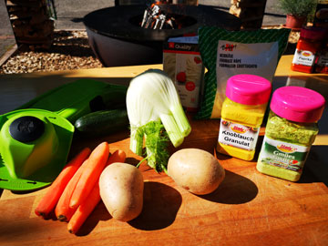Gemüse Auflauf - Vorbereitung