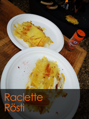 Raclette Rösti - Grillring Rezept