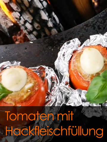 Tomaten mit Hackfleischfüllung - Grillring Rezept